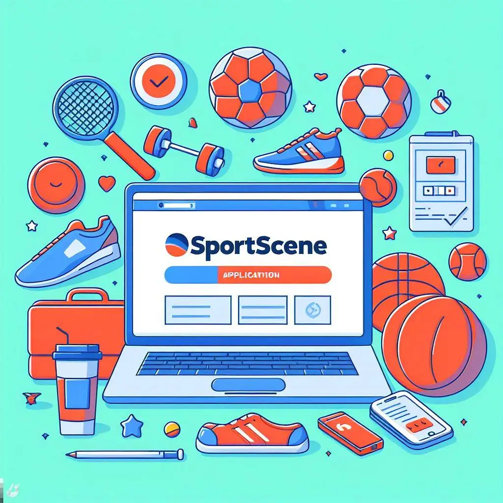 Sportscene Account Online application