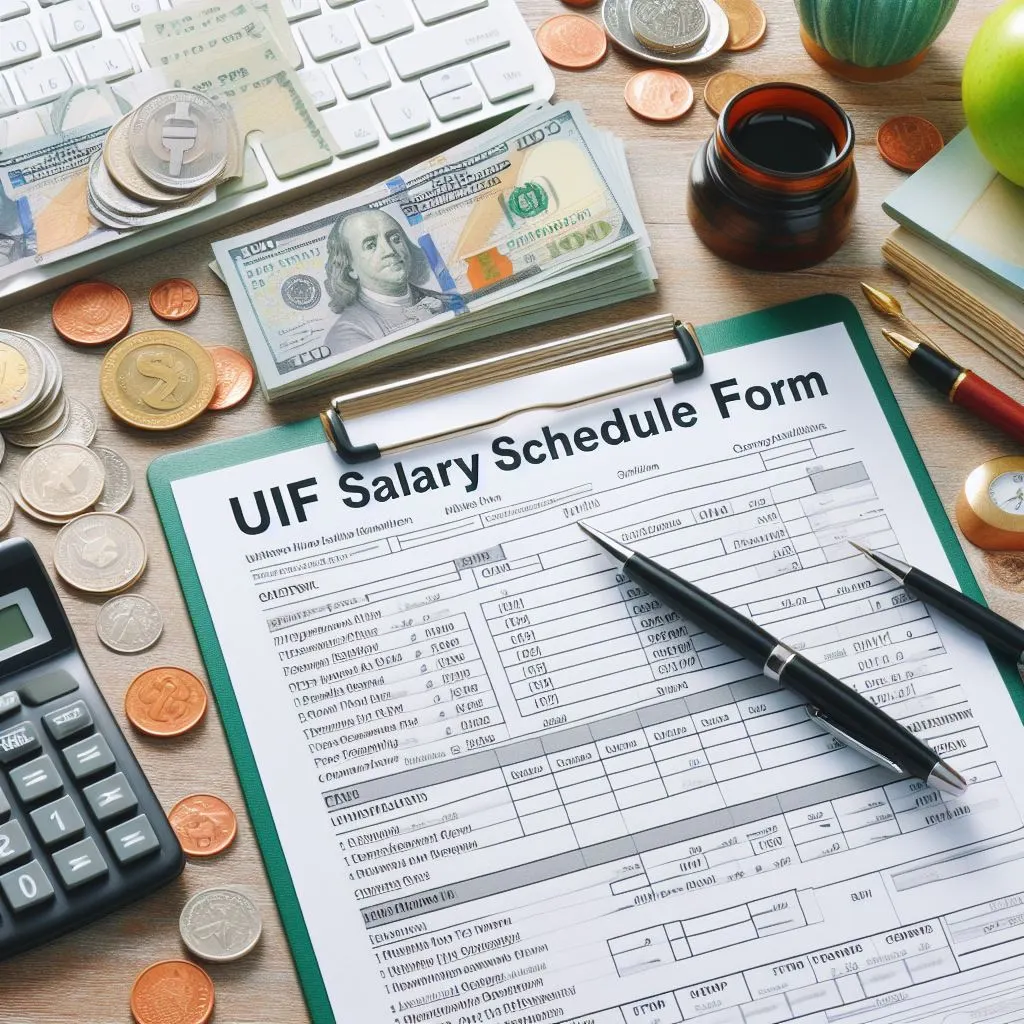 department of labour salary schedule form